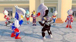 Ultraman iblis anak nakal di sekolah SD, ultraman zero marah karna dia nakal! - Gta Ultraman Lucu