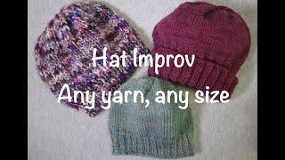 How to Knit a Hat Without a Pattern // Technique Tuesday