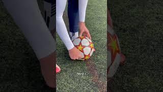 MESSI FREEKICK TUTORIAL  #shorts #football #messi