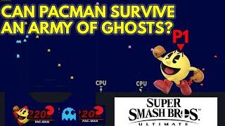 Pacman VS Army of Ghosts! Will he survive?