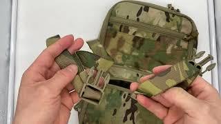 Haley Flat Pack 2.0 Install on Crye JPC