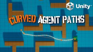 Curved NavMeshAgent Paths | AI Series Part 35 | Unity Tutorial