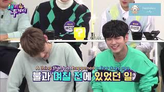 [ENG SUB] 181121 Happy Together 4 Unreleased Footage - The Boy Who Cried Wolf Hwang Minhyun