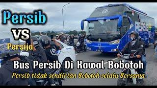 Ribuan Bobotoh Kawal Bus Persib Full Sampai Pasteur || Persib VS Persija