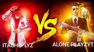 ITACHI PLYZ VS ALONE PLAYZYT)) 1VS1 INTENSE BATTLE BETWEEN ITACHI AND ALONE #bgmihighlights