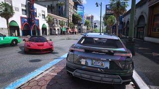 GTA 5 Realism Level Graphics GTA 5 Mod And Realistic Vegetation Gameplay On RTX3090 4K60FPS