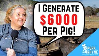How Meishan Pigs on Pasture Generate $6000 PER PIG!