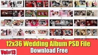 Download Free 12x36 Wedding Album  For Photoshop Vol#13 [desimesikho] 2019