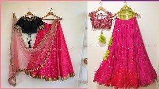 Pink Crop Top Lehenga Designs 2019 | Indian Fashion 2019