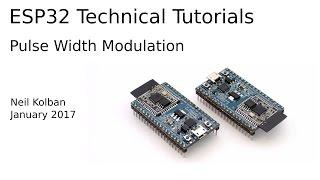 ESP32 Technical Tutorials: ESP32 and Pulse Width Modulation