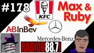 LOGO HISTORY #178 - KFC, Zizzy, WUFM, Max and Ruby, Mercedes Benz & Anheuser-Busch InBev