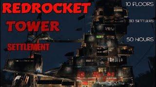 REDROCKET TOWER - Fallout 4 PS5 Settlement Build