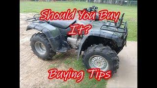 ATV Buying Tips - What to Look For