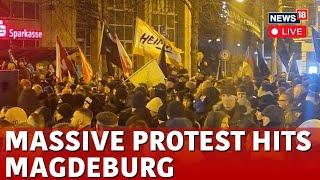 LIVE | Magdeburg Christmas Market Attack Protest | Germany’s ADF Party Holds Memorial Rally | N18G