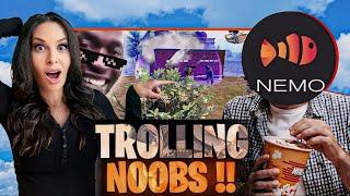 Nemo Gaming Trolling Noobs 