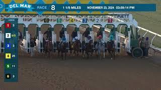 Skinner wins the Native Diver Stakes G.III race 8 at Del Mar 11/23/24