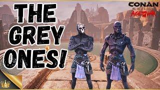 Exploring The Pools of THE GREY ONES : Conan Exiles Gameplay