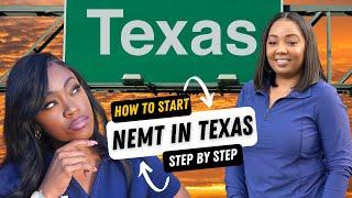 How to Start a Non-Emergency Medical Transportation Business in TEXAS