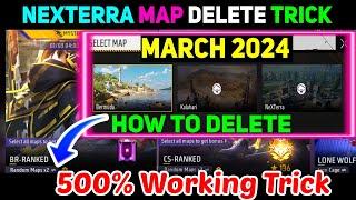 cara menghapus map nextera di ff max 2024 / how to delete nexterra map after update