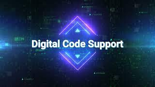 Digital code support  Project  4K 1 intro