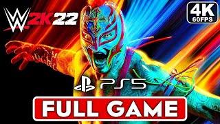 WWE 2K22 Rey Mysterio 2K Showcase Gameplay Walkthrough FULL GAME [4K 60FPS PS5] - No Commentary