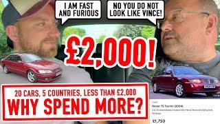 20 cars for £2,000. Why spend more? feat. EV Carnage