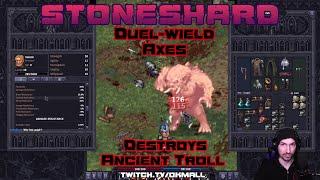 Troll Destroyed Dual-wield Axe | Permadeath | Stoneshard | Patch 0.8.2.10