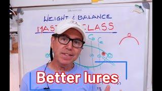 Lure making Master Class on weight and balance #lurebuilding #lurefishing #luremaking