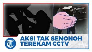 Viral Video Aksi Tak Senonoh 2 Remaja di Sunter Terekam CCTV