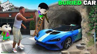 Shinchan And Franklin Found A Buried Luxury Car In GTA 5!