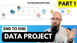 Azure Architecture and Setup | End-To-End Data Engineering Project for Beginners Part 1