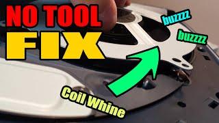 COIL WHINE PS5 NOISY FAN FIXED! ~ EASY DIY PLAYSTATION 5 FAN SOUND FIX ~ NO TOOLS | GT Canada