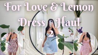 2nd For Love & Lemon Dress x Victoria's Secret Try on Haul Collection & Review