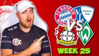 BUNDESLIGA 2024/25 WEEK 25 PREDICTIONS & TIPS | BAYERN MUNICH VS BOCHUM & MORE