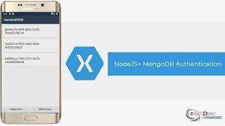 Xamarin Android Tutorial - Build Login App with NodeJS and MongoDB