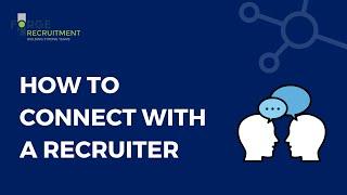 How to Connect with a Recruiter