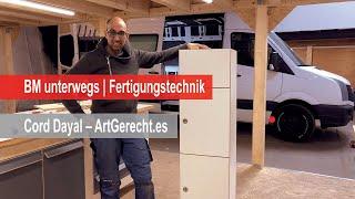 Fertigungstechnik | ArtGerecht Vanausbau | BM unterwegs