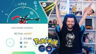 GASTO 300.000 POLVOESTELAR EN GRENINJA SHINY LIGA ULTRA! ¿VALE LA PENA? [POKÉMON GO-DAVIDPETIT]