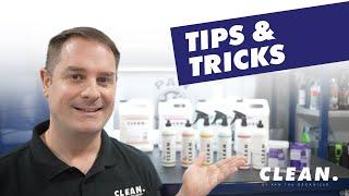 CLEAN By Pan Tips & Tricks: Get the Most Out of Your Car Care Products!