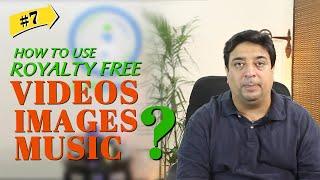 Grow Youtube Channel | Use royalty free images, music and videos to avoid copyright strike