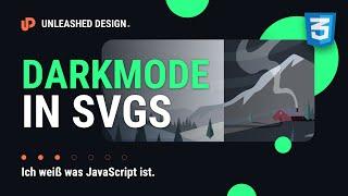 Wie man Darkmode in SVGs mit CSS nutzen kann! [TUTORIAL]