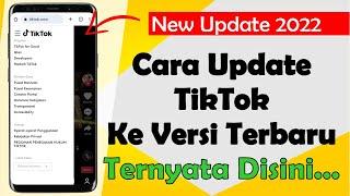 Cara Update Tiktok Ke Versi Terbaru