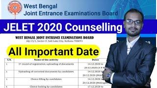 JELET Counselling ScheduledAll Important Date for JELET 2020