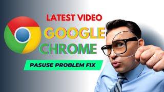 How to Fix Google chrome Sync pause | Solved Google Chrome logout problem
