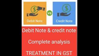 What is Debit Note & Credit Note in Accounting | Debit & Credit Note with GST BY CA VIKASH PATHAK
