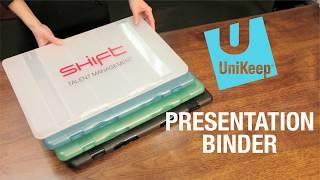 UniKeep - Presentation Binders for Meetings, Portfolios and Photography