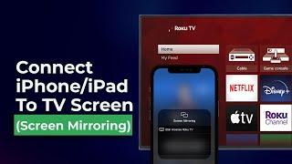 How To Connect iPhone to TV (Screen Mirroring)