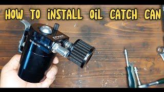 How to install oil catch can in your car : Τοποθέτηση δοχείο αναθυμιασεων. #howto  #catchcan