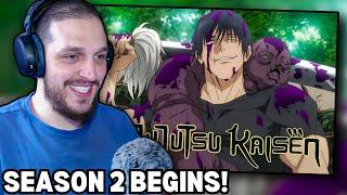 WHAT A START!!!| REACTING TO Jujutsu Kaisen SEASON 2 Episode 1-2