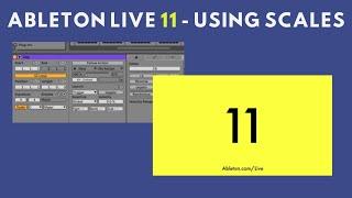 Ableton Live 11's new Scales feature - fantastic!